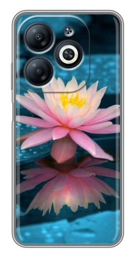 Силиконовый чехол с изображением "Водяная лилия" для Infinix Smart 8