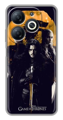 Чехол с принтом "Winter Coming" для Infinix Smart 8