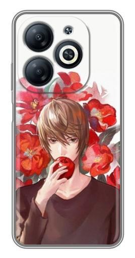 Чехол с печатью "Ягами с яблоком" для Infinix Smart 8
