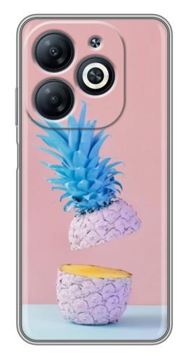 Чехол с картинкой "Яркий ананас" для Infinix Smart 8