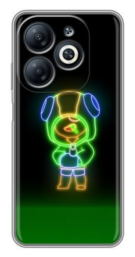 Чехол с картинкой "Яркий Леон" для Infinix Smart 8