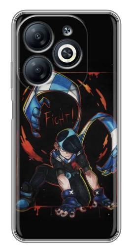 Чехол с печатью "Едгар атакует" для Infinix Smart 8