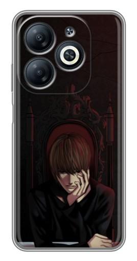 Чехол с печатью "Задумчивый Ягами" для Infinix Smart 8