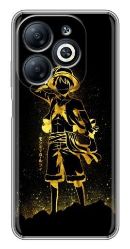 Чехол с картинкой "Золотой Де Луффи" для Infinix Smart 8