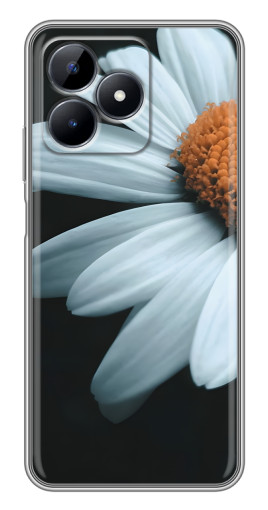 Чехол с печатью "Белая ромашка" для Realme C51