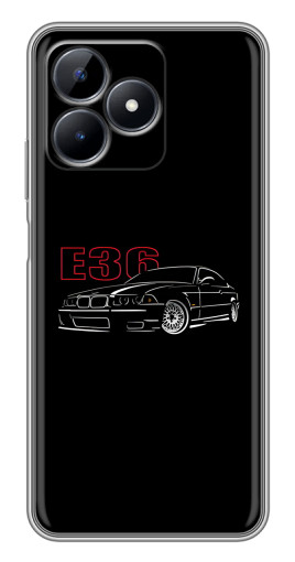 Чехол с картинкой "BMW E36" для Realme C51