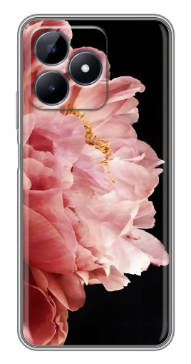 Чехол с печатью "Большой пион " для Realme C51