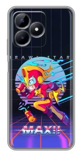 Чехол с картинкой "Brawl MAX" для Realme C51