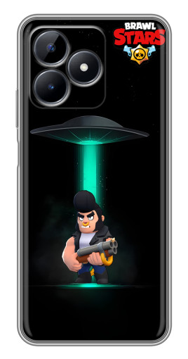 Чехол с печатью "Bull инопланетянин" для Realme C51