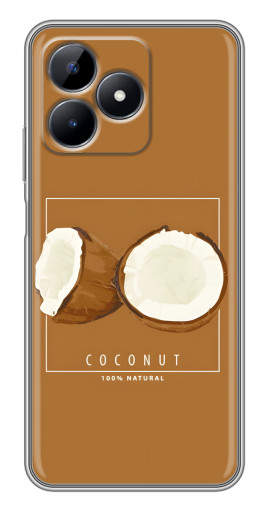 Чехол с картинкой "Coconut" для Realme C51