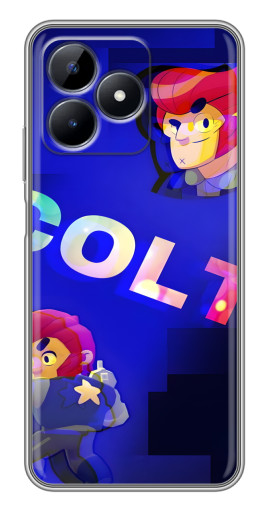Чехол с принтом "Colt шпион" для Realme C51