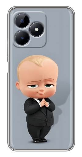 Чехол с принтом "Деловой ребенок" для Realme C51