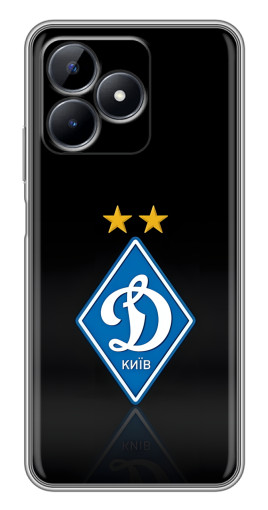 Силиконовый чехол с изображением "Динамо Киев логотип" для Realme C51