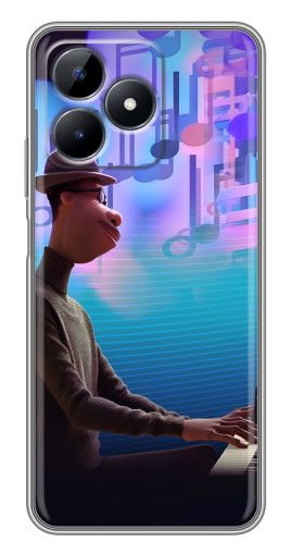 Силиконовый чехол с изображением "Джейми Фокс" для Realme C51