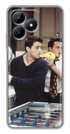 Чехол с печатью "Джо и Чендлер" для Realme C51