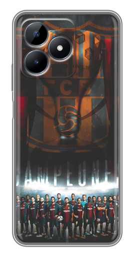 Чехол с печатью "FCB Campeones" для Realme C51