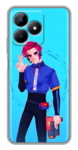 Чехол с картинкой "Гвардеец Кольт" для Realme C51