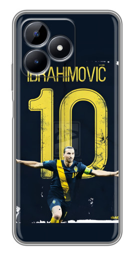 Чехол с картинкой "Ибрагимович 10" для Realme C51