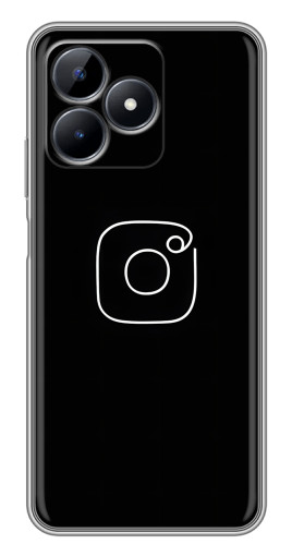 Чехол с картинкой "Инстаграм" для Realme C51