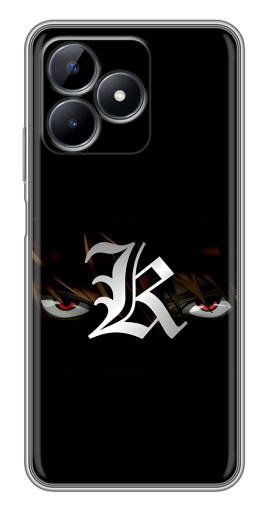 Силиконовый чехол с изображением "L.K." для Realme C51