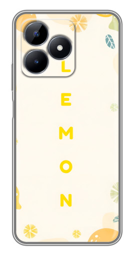 Чехол с картинкой "Lemon" для Realme C51