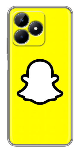 Чехол с принтом "Лого Snapchat" для Realme C51
