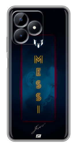Чехол с печатью "Логотип Месси" для Realme C51
