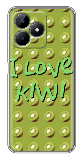 Чехол с картинкой "Love Kiwi" для Realme C51