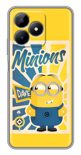 Чехол с печатью "Minions" для Realme C51