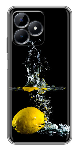 Чехол с печатью "Мокрый Лимон" для Realme C51
