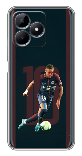 Чехол с принтом "Неймар 10" для Realme C51