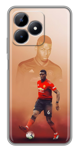 Чехол с принтом "Pogba с Манчестера" для Realme C51