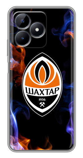 Силиконовый чехол с изображением "Шахтер в огне" для Realme C51