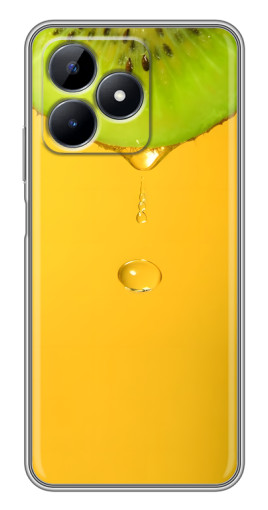 Чехол с картинкой "Сочный Kiwi" для Realme C51