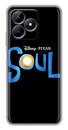 Силиконовый чехол с изображением "Soul" для Realme C51