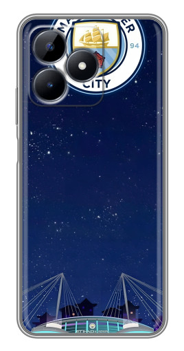 Чехол с картинкой "Стадион Ман Сити" для Realme C51