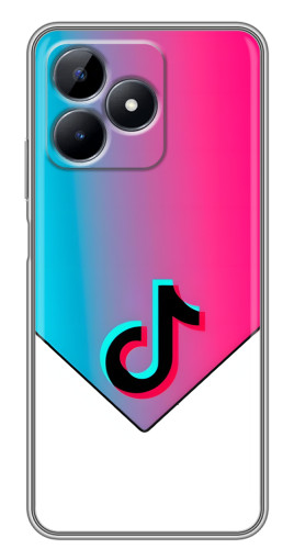 Чехол с принтом "Tiktok Logo" для Realme C51