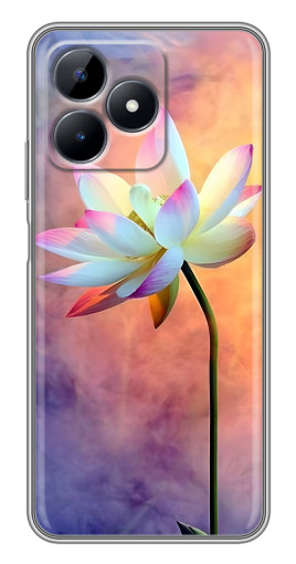 Силиконовый чехол с изображением "Яркая лилия " для Realme C51