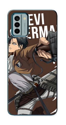 Силиконовый чехол с изображением "Ackermankerman levi" для Nokia G22