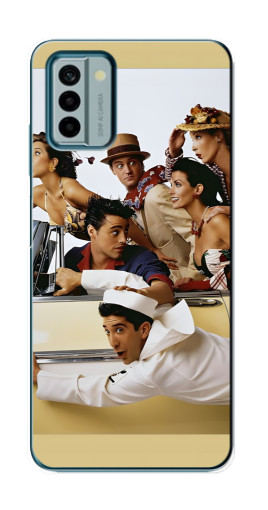 Чехол с картинкой "Афиша Друзья " для Nokia G22