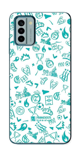 Чехол с печатью "Атрибутика Real Madrid" для Nokia G22