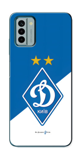 Чехол с принтом "Бело-синий Динамо" для Nokia G22