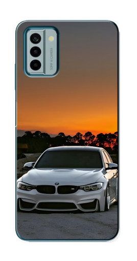 Чехол с печатью "BMW белая" для Nokia G22