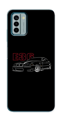 Силиконовый чехол с изображением "BMW E36" для Nokia G22