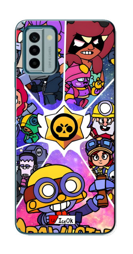 Силиконовый чехол с изображением "Brawl заставка" для Nokia G22