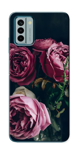 Силиконовый чехол с изображением "Букет роз" для Nokia G22