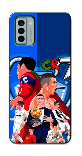 Силиконовый чехол с изображением "CR7" для Nokia G22