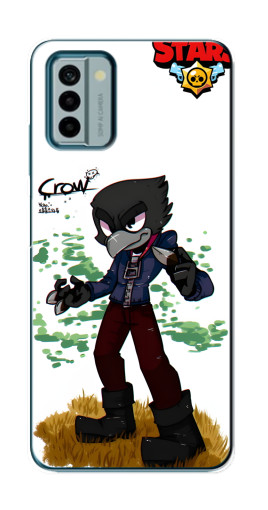 Чехол с принтом "Crow" для Nokia G22