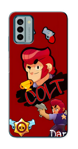 Силиконовый чехол с изображением "Dark Colt" для Nokia G22