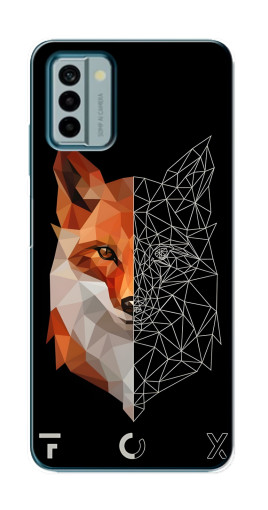 Чехол с печатью "Fox" для Nokia G22